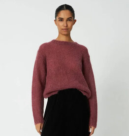 STELLA NOVA LUXURY MOHAIR SWEATER - ROSE DUST
