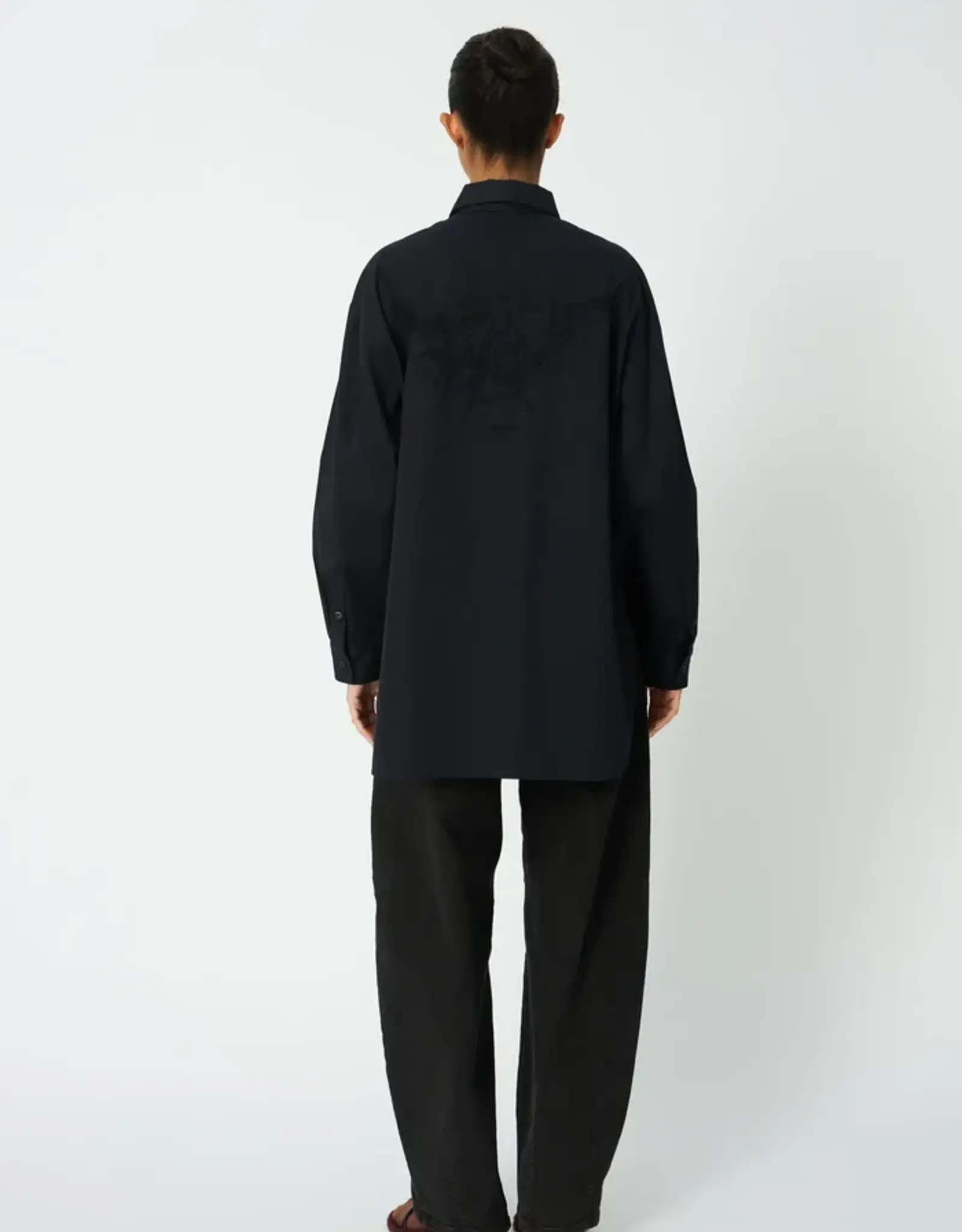 STELLA NOVA LOOSE SHIRT - BLACK