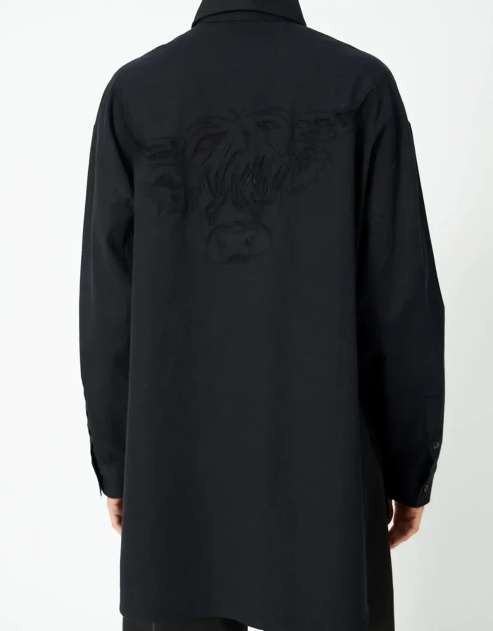 STELLA NOVA LOOSE SHIRT - BLACK