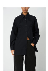 STELLA NOVA LOOSE SHIRT - BLACK