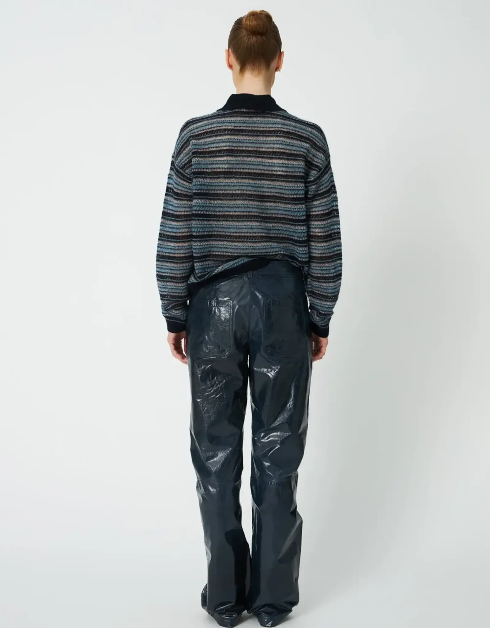 STELLA NOVA POLO KNIT SWEATER - MULTICOLOR