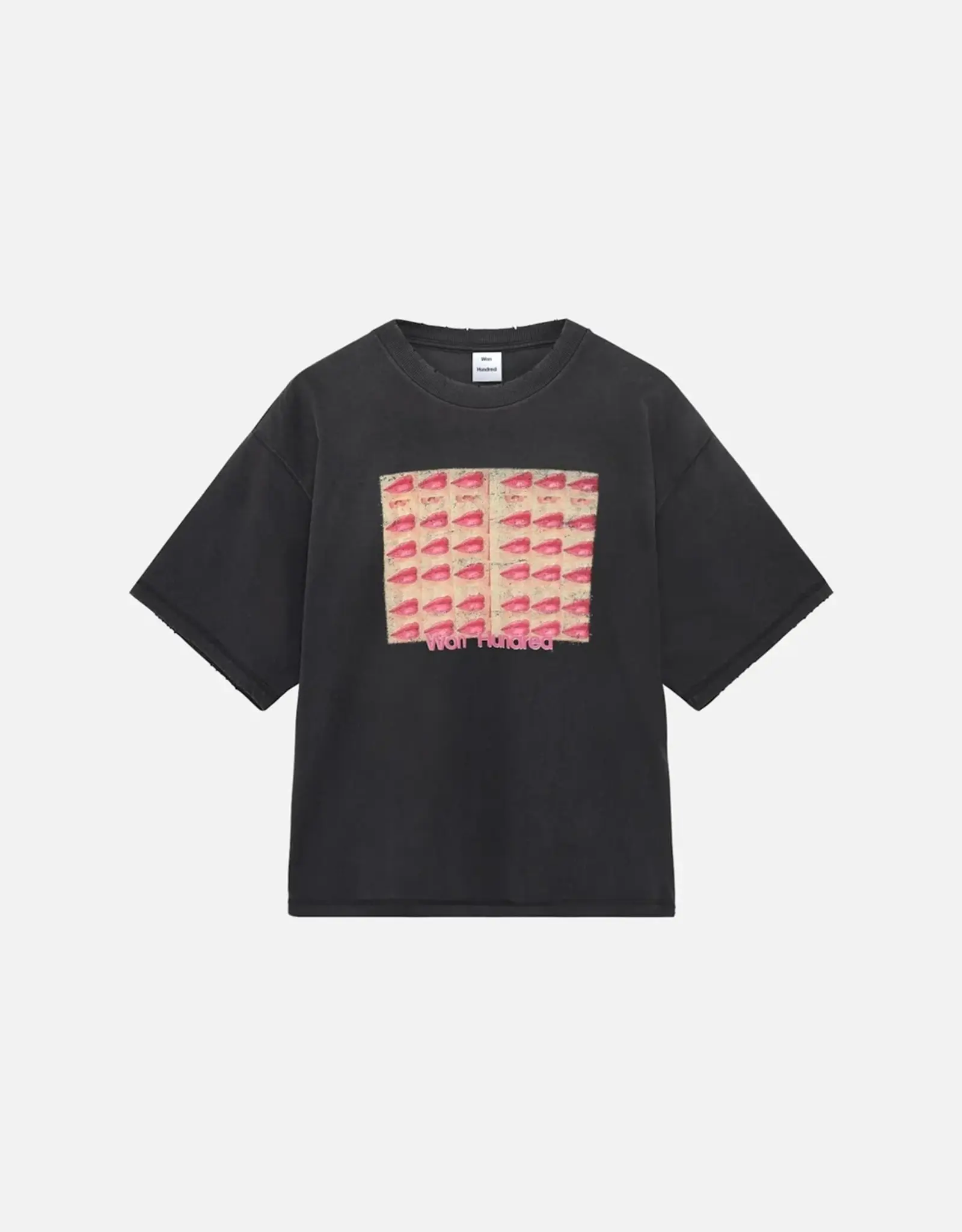 Won Hundred WON HUNDRED TSHIRT HOUSTON KISSES - WASHED BLACK