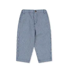 Konges Sløjd KONGES SLØJD LUC PANTS - BLUE STRIPE