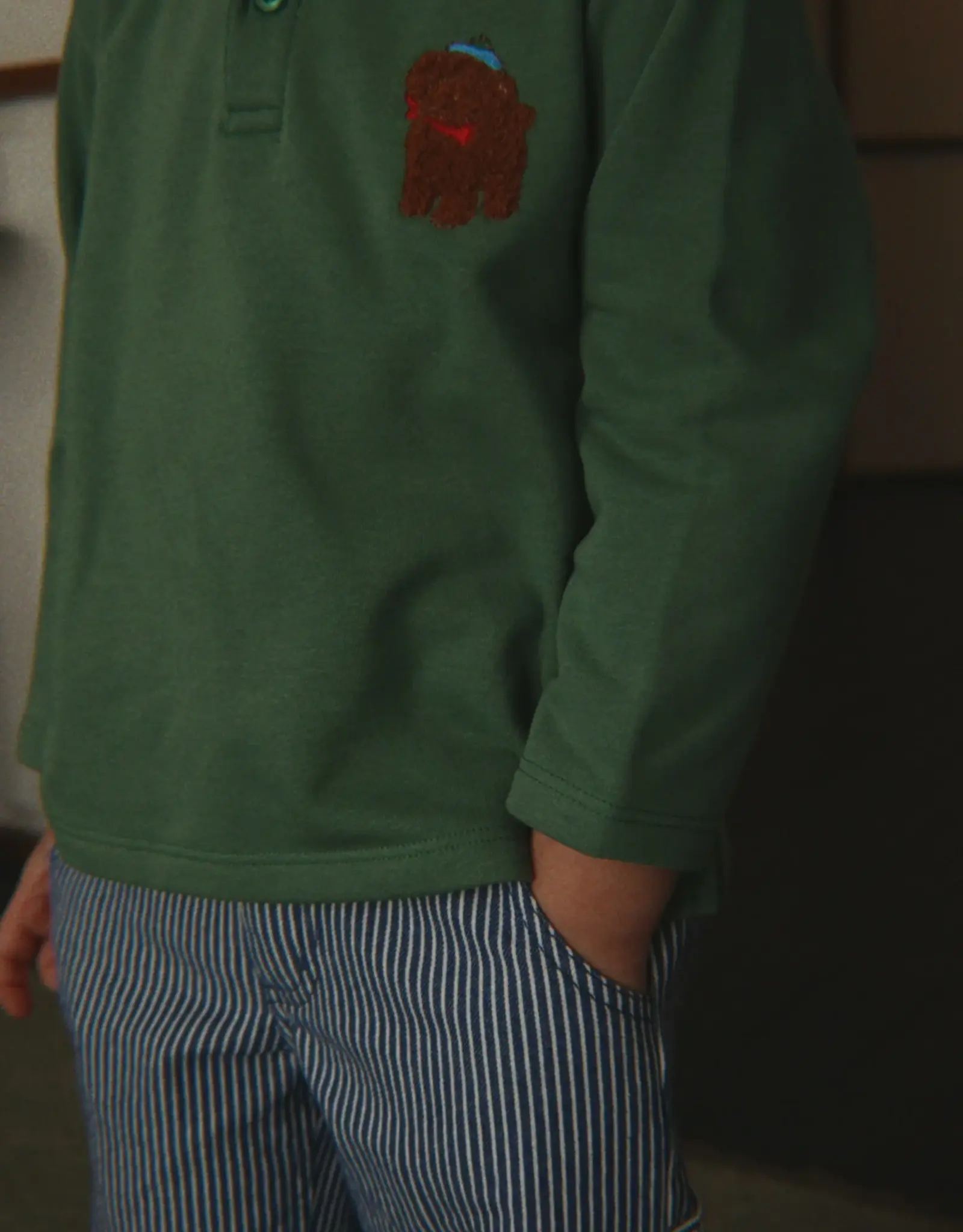 Konges Sløjd KONGES SLØJD LUC PANTS - BLUE STRIPE