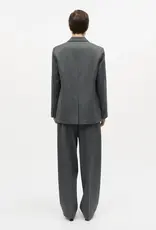 Mads Norgaard MADS NØRGAARD HERRINGBONE PANTS - GREY
