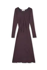 Mads Norgaard MADS NØRGAARD STRIPES SEVERA DRESS