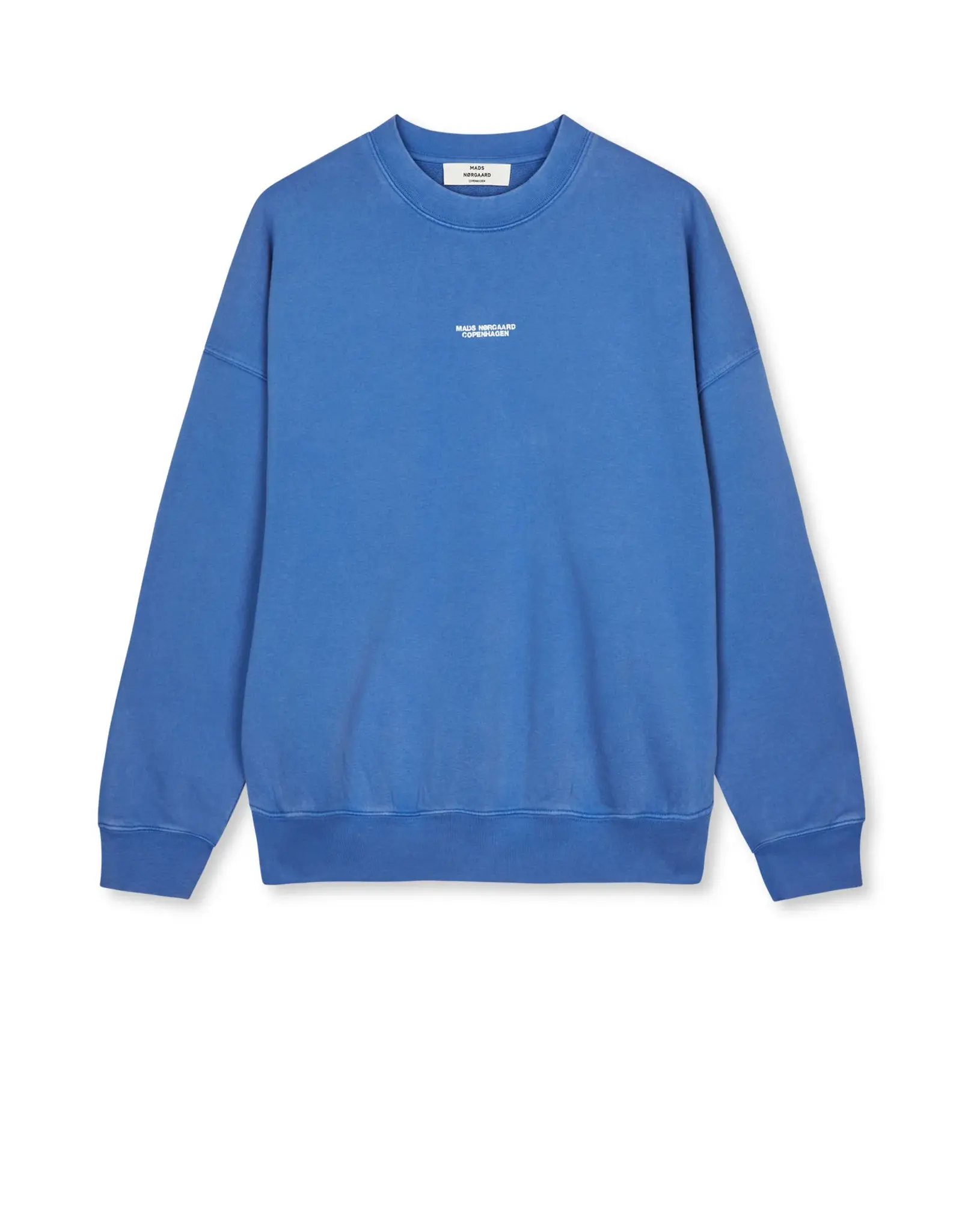 Mads Norgaard MADS NØRGAARD ATLI SWEATSHIRT - COBALT