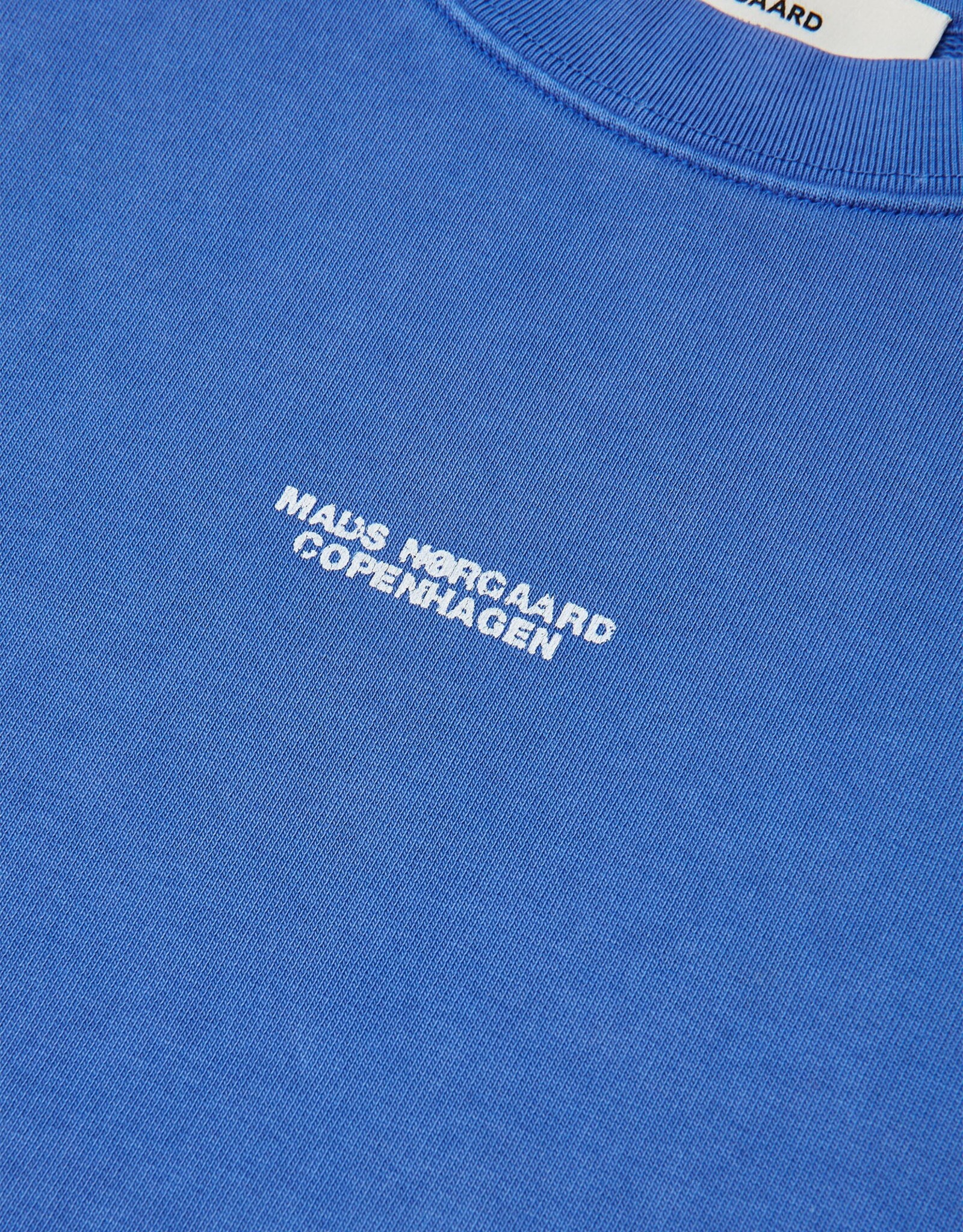 Mads Norgaard MADS NØRGAARD ATLI SWEATSHIRT - COBALT