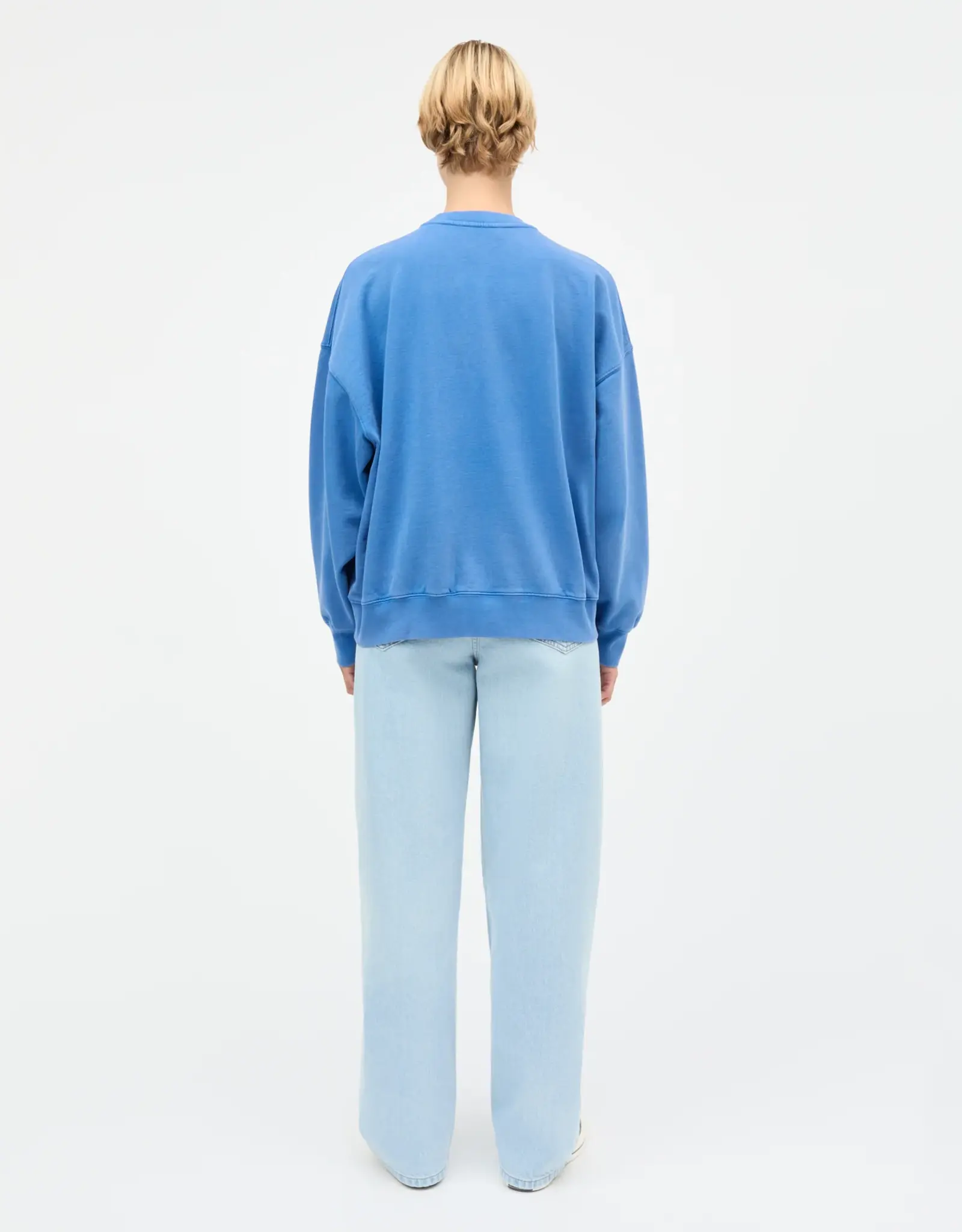 Mads Norgaard MADS NØRGAARD ATLI SWEATSHIRT - COBALT
