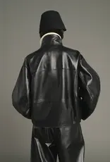 soeur SOEUR GAMMA LEATHER JACKET - BLACK
