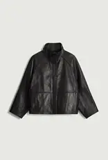 soeur SOEUR GAMMA LEATHER JACKET - BLACK