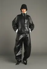soeur SOEUR GAMMA LEATHER JACKET - BLACK