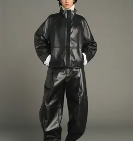 soeur SOEUR GAMMA LEATHER JACKET - BLACK