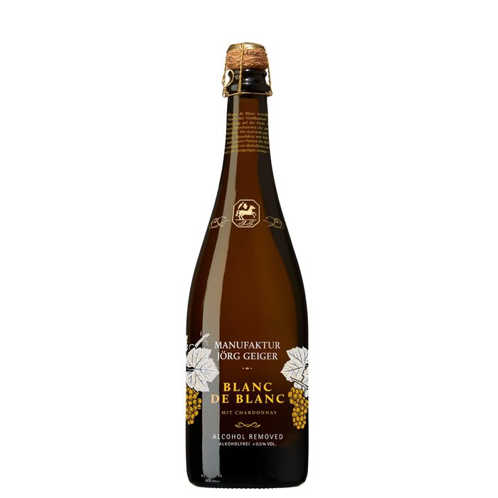 Joerg Geiger Blanc de Blanc van Chardonnay - Alcoholvrij (bio-vegan)