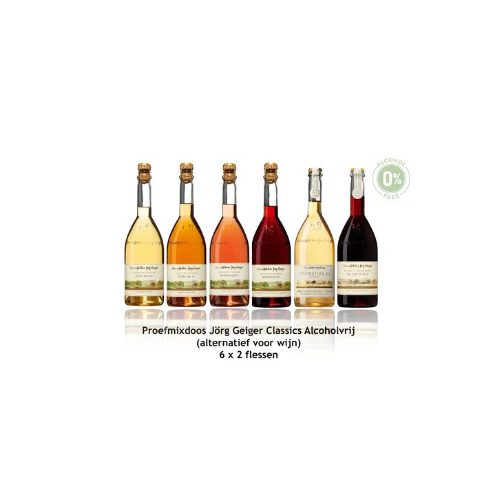 Proefmixdoos Jörg  Geiger Classics Alcoholvrij (12 flessen)