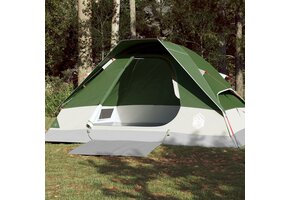 Koepeltent 4-persoons waterdicht groen