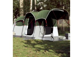 Tunneltent 8-persoons waterdicht groen