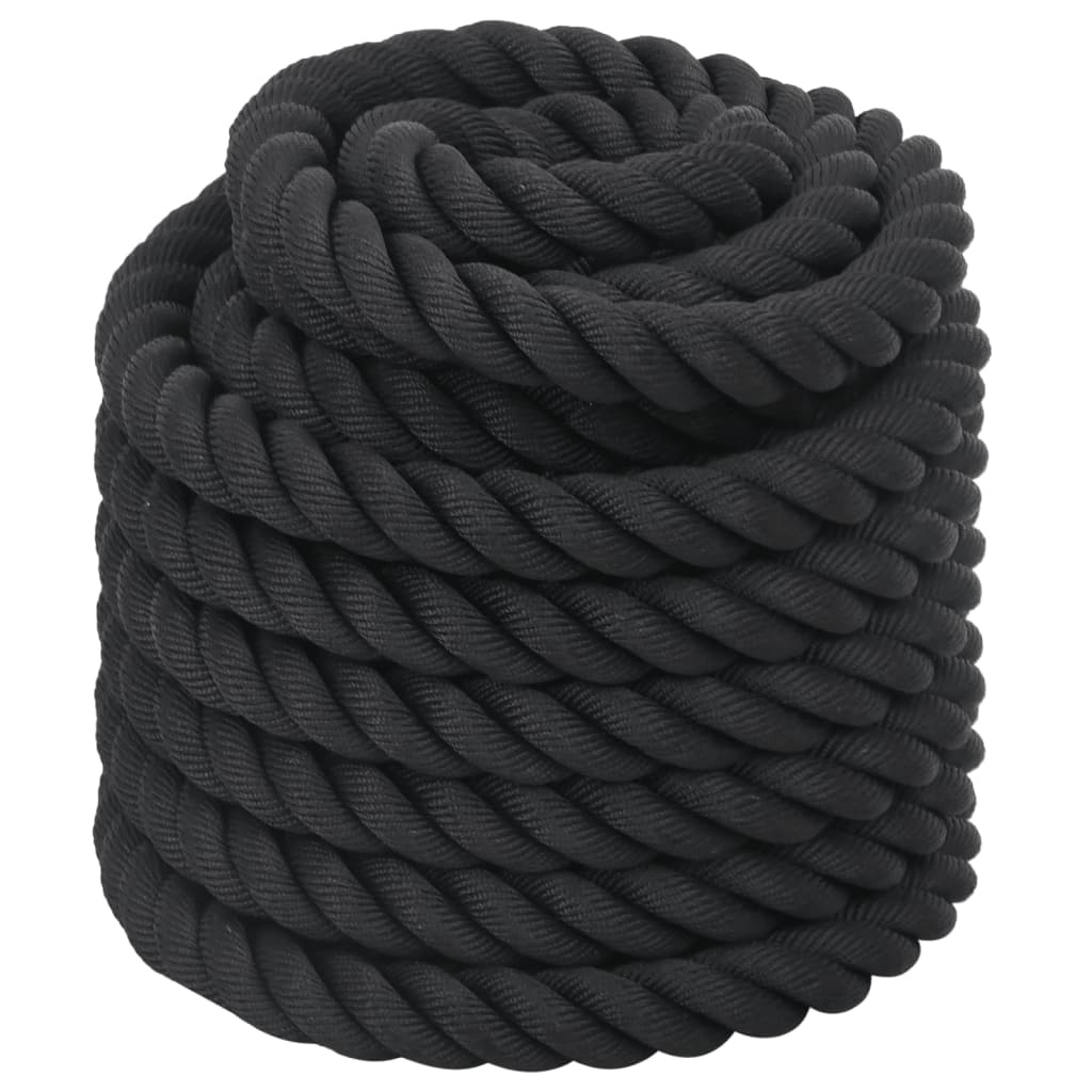 Battle Rope Zwart 15 m 11 kg Polyester