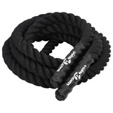 Battle Rope Zwart 9 m 6,8 kg Polyester