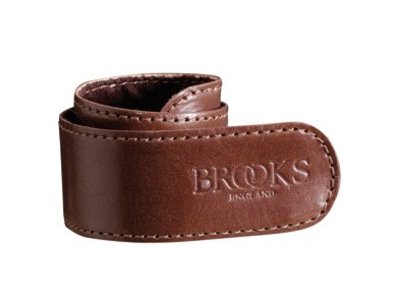 Brooks Broekklem leer bruin