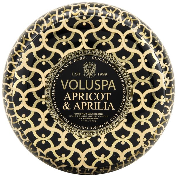 Apricot & Aprilia -  2 Wick Maison Tin Candle