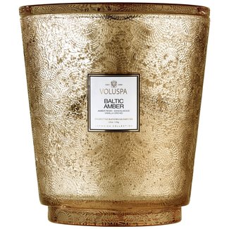 5 Wick Hearth Candle Baltic Amber
