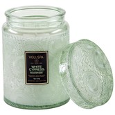 White Cypress - Large Jar Candle