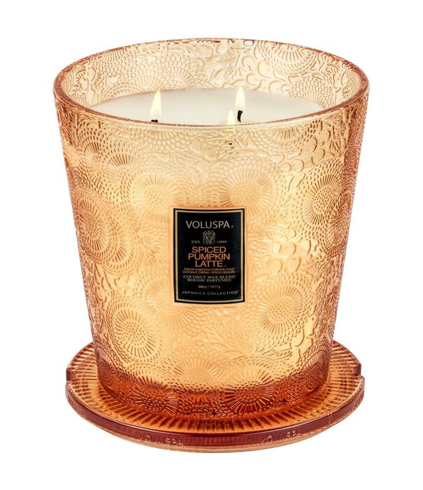 Spiced Pumpkin Latte - 3 Wick Hearth Candle