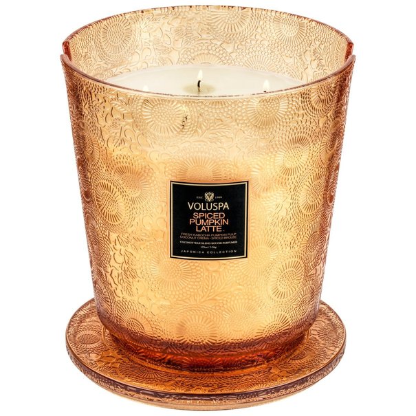 Spiced Pumpkin Latte - 5 Wick Hearth Candle