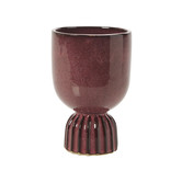 Cup Romy dark red (ø11cm h16.5cm)