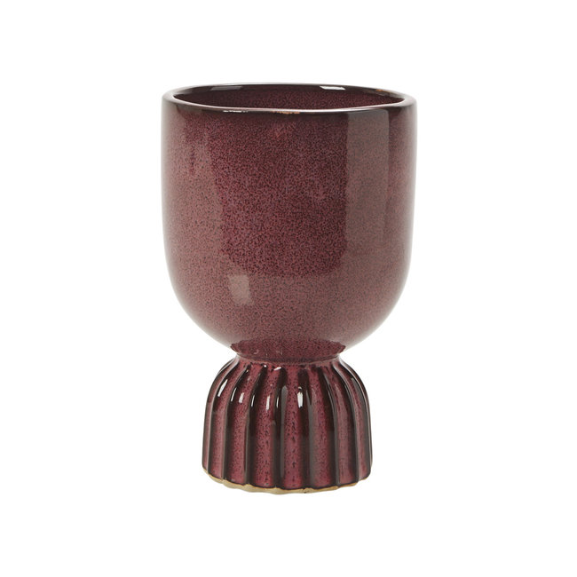 Rudolph Tasse Romy rouge foncé (ø11cm h16,5cm)