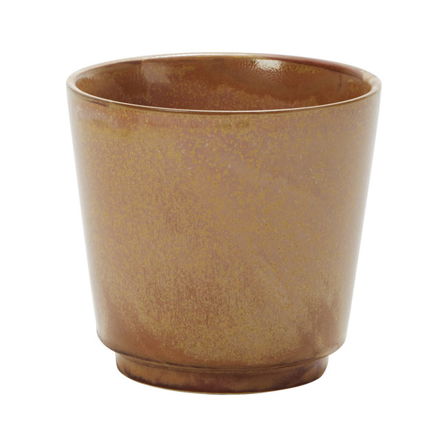 Rudolph Pot Benedict oxyde de moutarde (ø13,5cm h12,5cm)