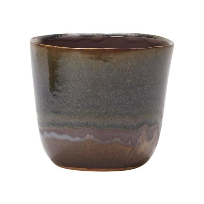 Rudolph Pot Julia vert réactif (ø8cm h7,5cm)