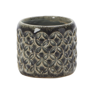 Rudolph Pot Zora schaduw groen (ø9cm h8cm)