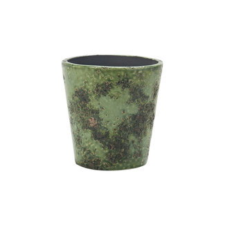 Rudolph Pot Ilaria donkergroen ø13cm h14cm