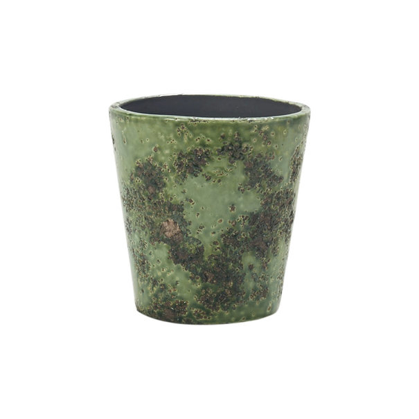 Rudolph Pot Ilaria dark green ø13cm h14cm