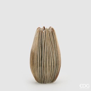 Vase 'Chakra Aglio Sand' (H58cm / ø34cm)