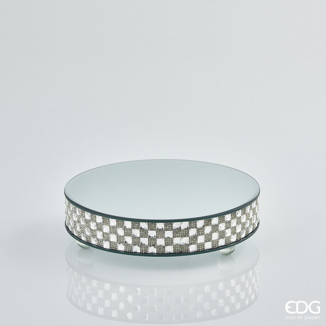 Enzo De Gaspari Spiegelstandaard 'Edelstenen' (H7cm / ø25cm)