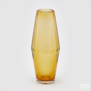 Glass Vase 'Rombo' (H41cm / ø16cm)