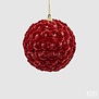 Velvet Christmas Ball (10cm)