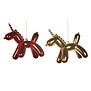 Balloon Animal Unicorn (12cm / red)