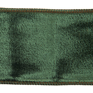 Velvet Ribbon Green 6,4cm (Price per Meter)