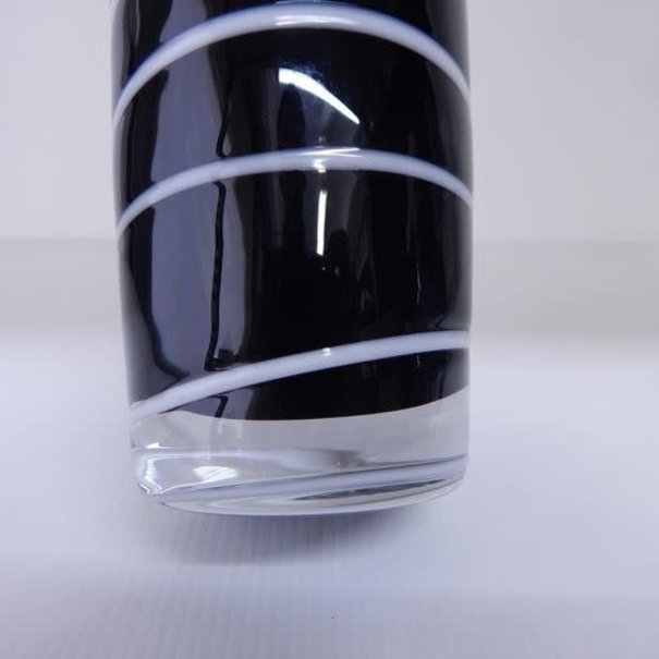 Carlo Nason Black Murano Vase