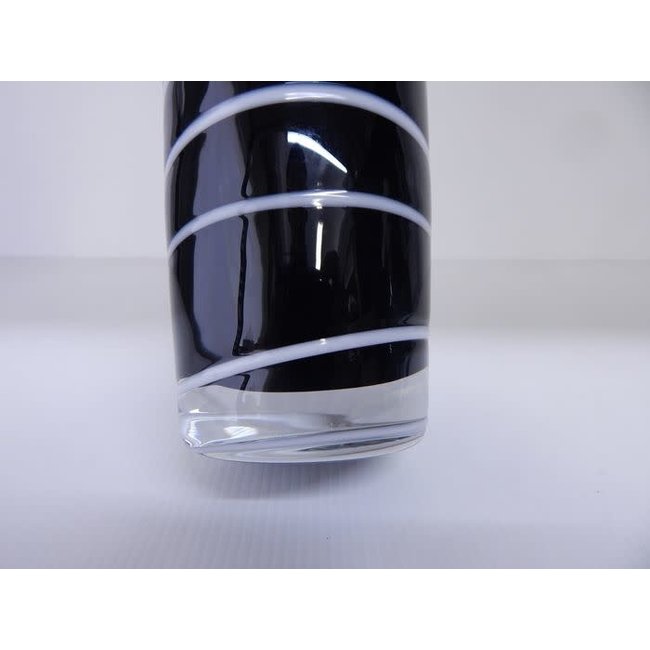 Carlo Nason Black Murano Vase
