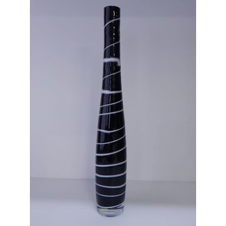 Carlo Nason Black Murano Vase