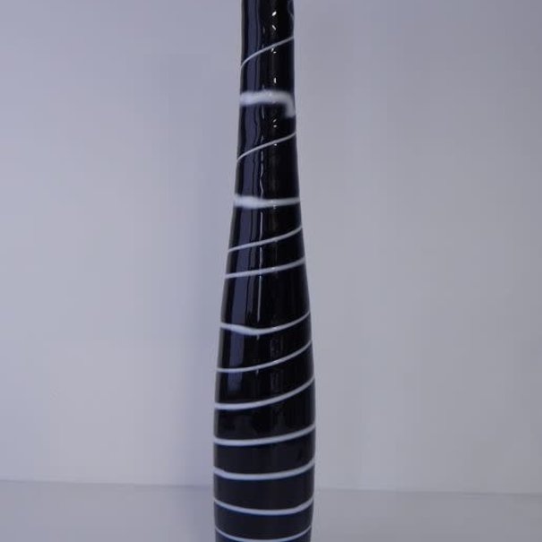 Carlo Nason Black Murano Vase