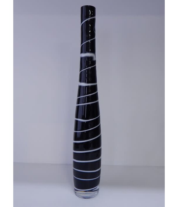 Carlo Nason Black Murano Vase