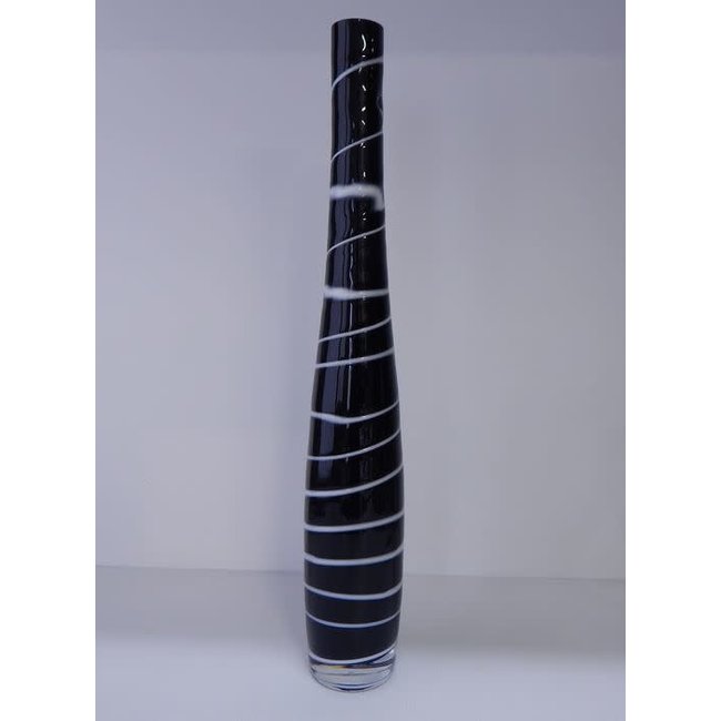 Carlo Nason Black Murano Vase
