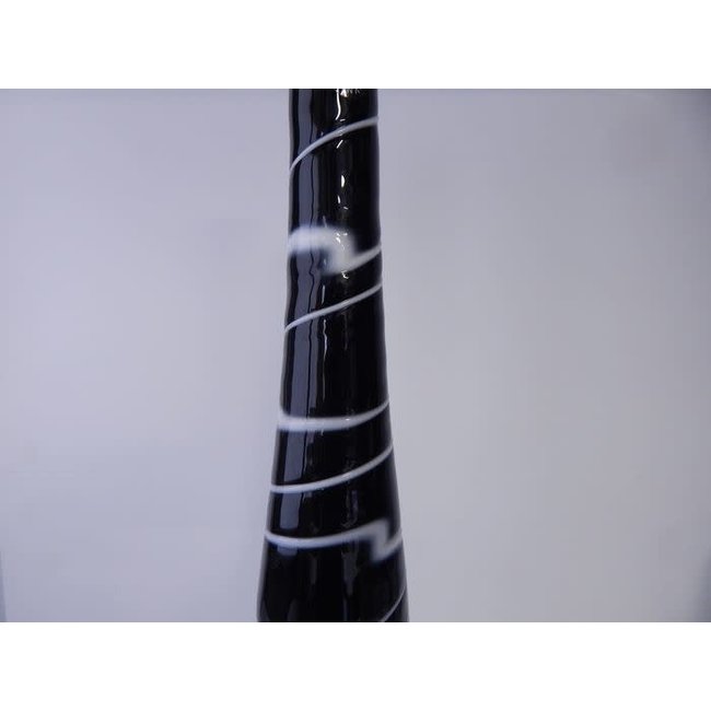 Carlo Nason Black Murano Vase