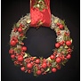 Hanging Christmas Wreath ø 32cm (red)